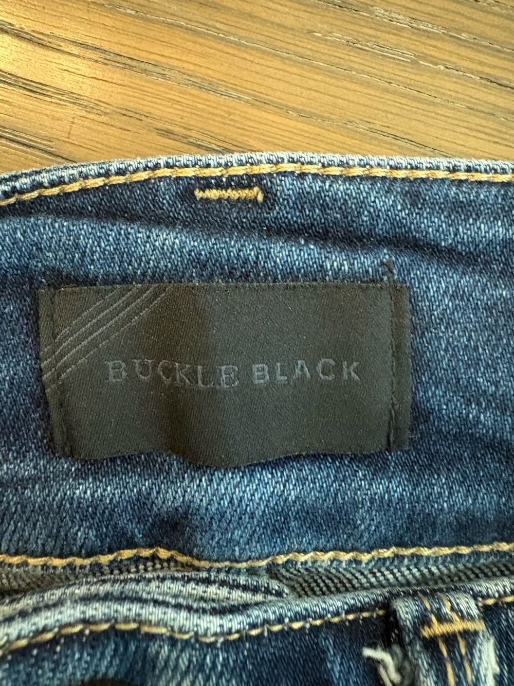 Buckle Black Women's Skinny Jeans in Dark Blue Denim Size 26x27 - Picture 5 of 5
